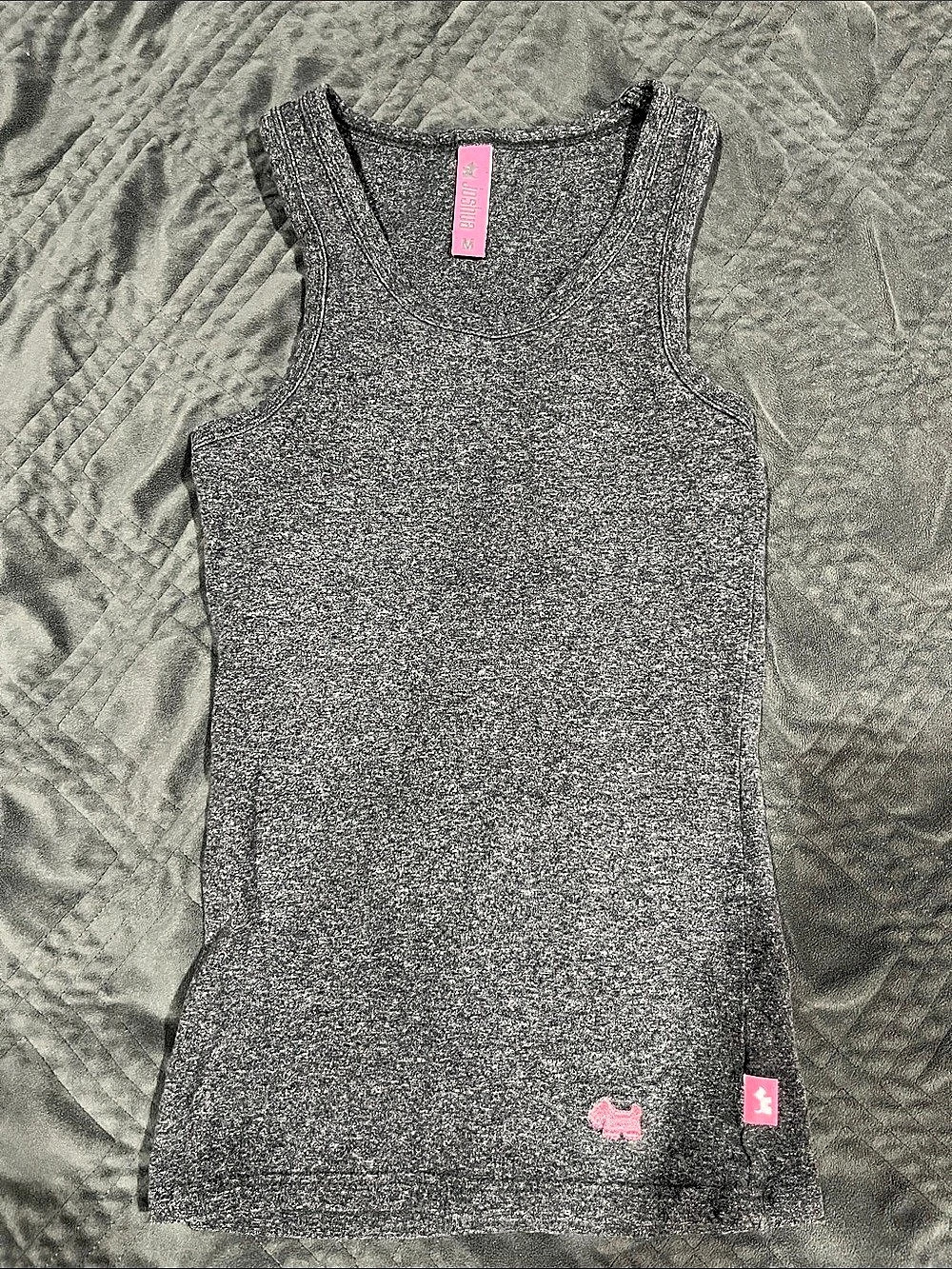 Joshua Perets Girls Gray Tank Top Size Medium